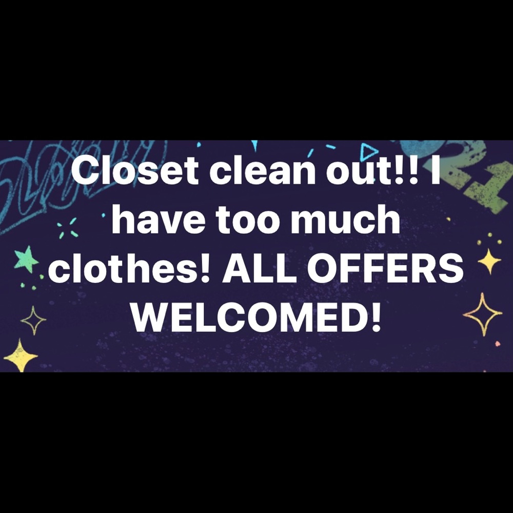 Closet clean out